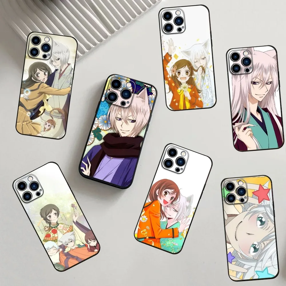 Anime K-Kamisama Kiss Phone Case For iPhone 16,15,14,13,12,11,Pro,X,XS,Max,XR,Plus,Mini Soft Silicone Black Shockproof TPU