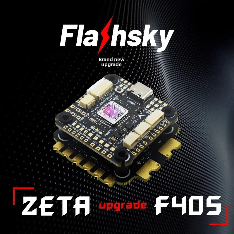 Flashsky Flying Tower ZETA F405 60A 3-8S Cut Tower F405 Supports 5-10 Inch Flying Tower