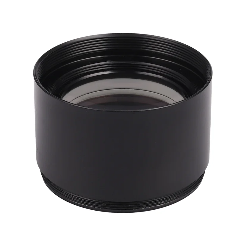 Wd165 0.5X Stereo Microscope Auxiliary Objective Lens Barlow Lens with 1-7/8 Inch(M48Mm)Mounting Thread