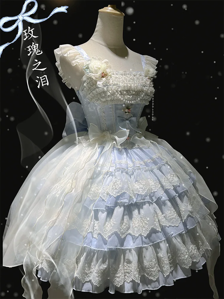 فستان الأميرة Zhijinyuan لوليتا الكلب قصير الباليه نمط لوليتا فستان JSK لوليتا