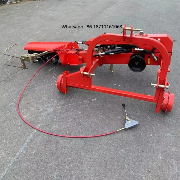 Newly Design Tractor PTO Drive Orchard Forest Obstacle Avoidance Weeding Machine Scarifier Cultivators