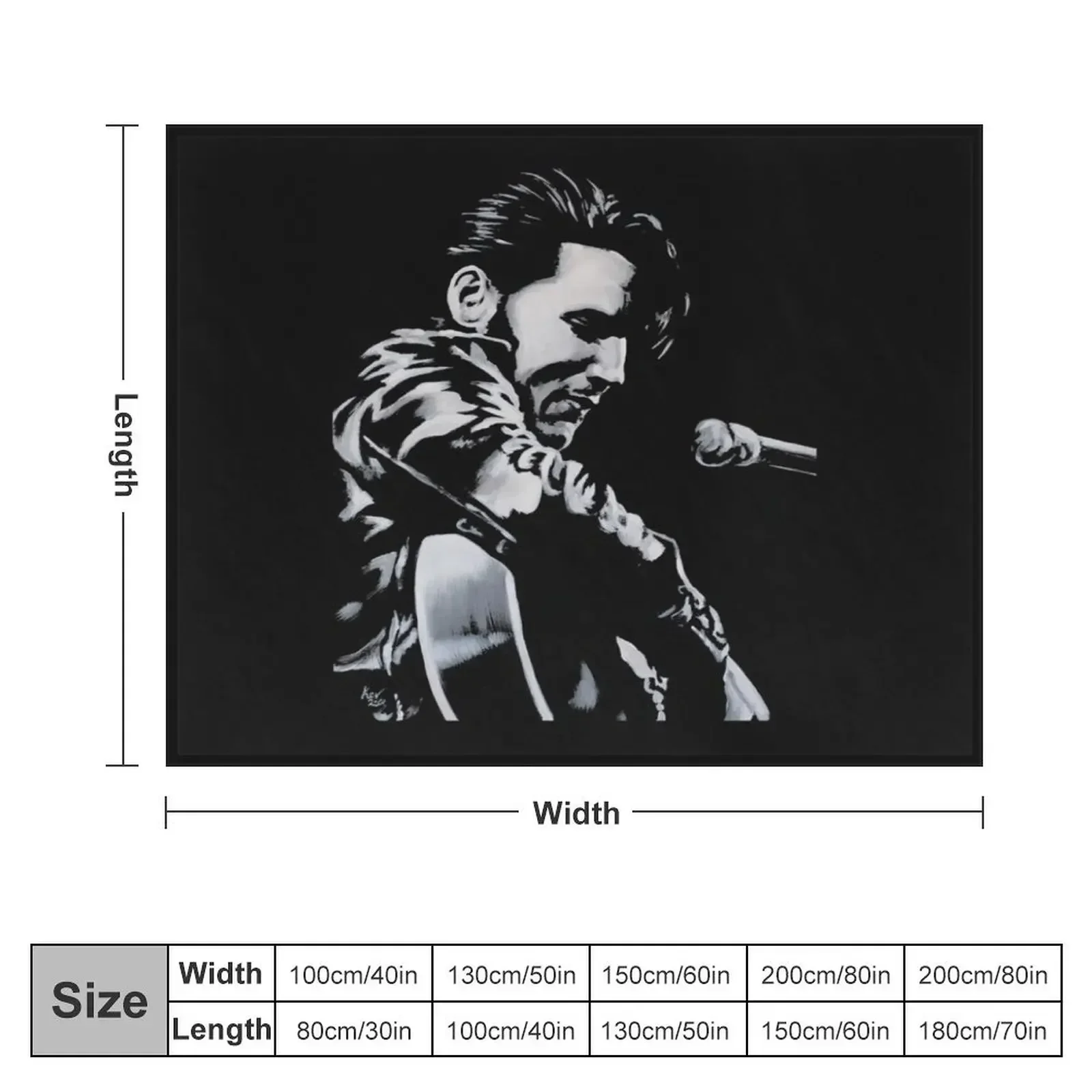 élvis Présléy - The King Is Back - King of Rock and Roll gift birthday Throw Blanket Luxury Bed covers Decorative Throw Blankets