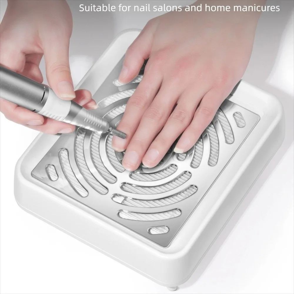 

Professional With Removable Filter Nail Dust Collector Nail Salon Low Noise ail Vacuum Cleaner High Speed Manicure Dust Absorber