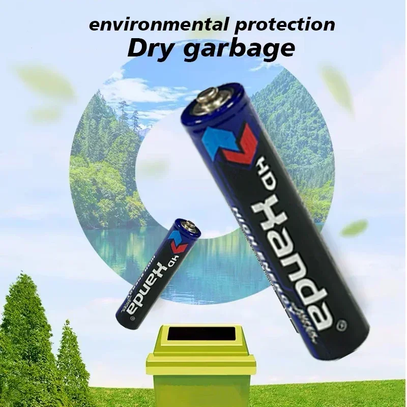 

100PCS AAA 1.5V8600MAH Disposable Carbon Zinc Manganese Dry Battery, Used for Small Toy Remote Control Clock LED Light Brand New