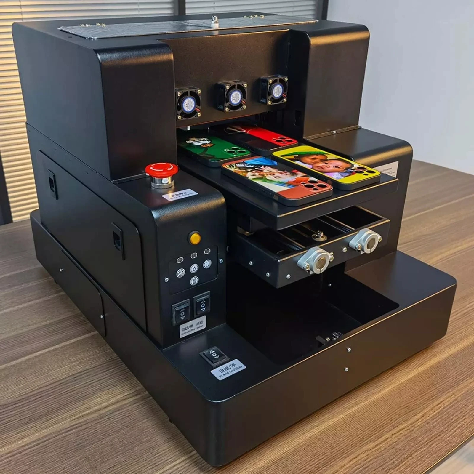 A4 UV Printer Automatic Flatbed 6 Color Printing Machine Tool