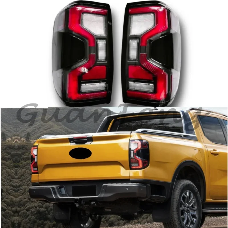 Rear Tail Lamps For Ford Ranger T9 2023 2024 2025 Xl Xlt Wildtrack Limited Pickup Car Led Turn Signal Brake Lights Tail Lamps