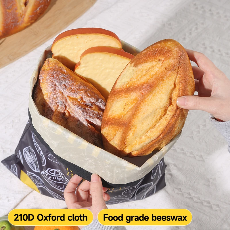 WEEDI Zwarte bijenwasbroodzak  - Beeswax Food Wrap recensie en prijs