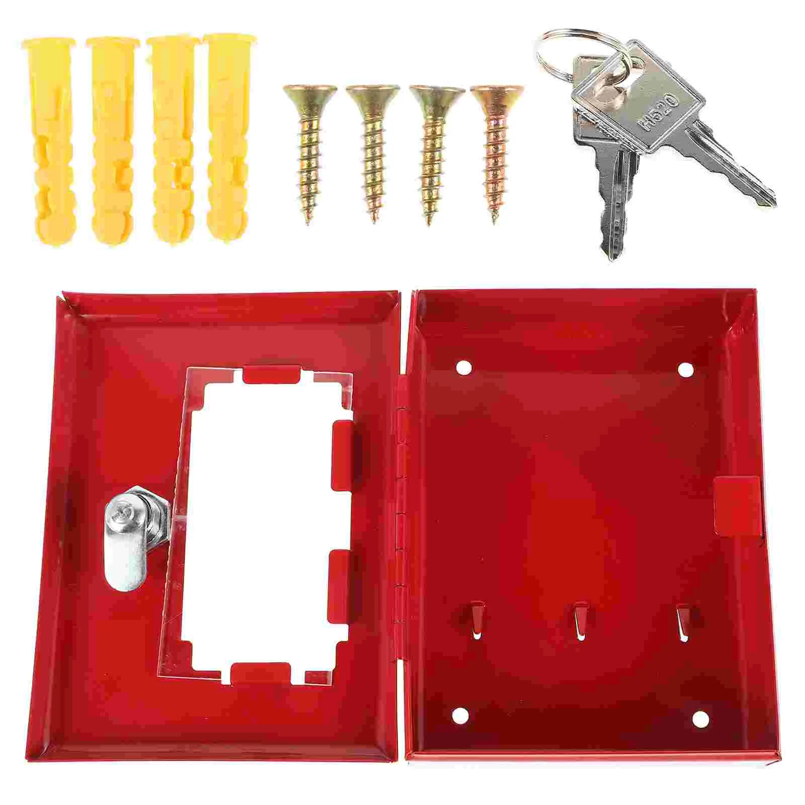 Door and Window Emergency Key Box Lock Holder Fobs Sundries Container Fire Extinguisher Cabinet Boxes Item