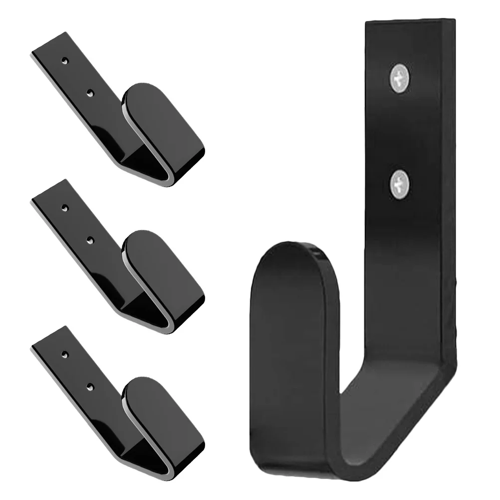 

4pcs Universal Keyboard Wall Mount Holder Space Saving Bracket Stand For Home Office Gaming Room Laptop Tablet Desk Organizer