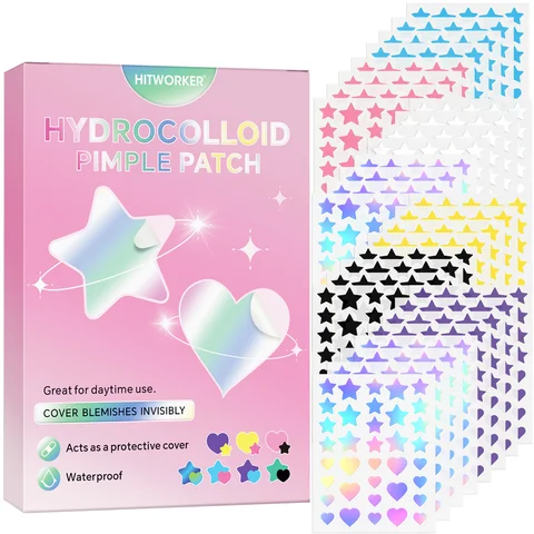1008/504 pieces/box of acne patches, non irritating acne stickers, high-quality salicylic acid and tea tree oil acne patches