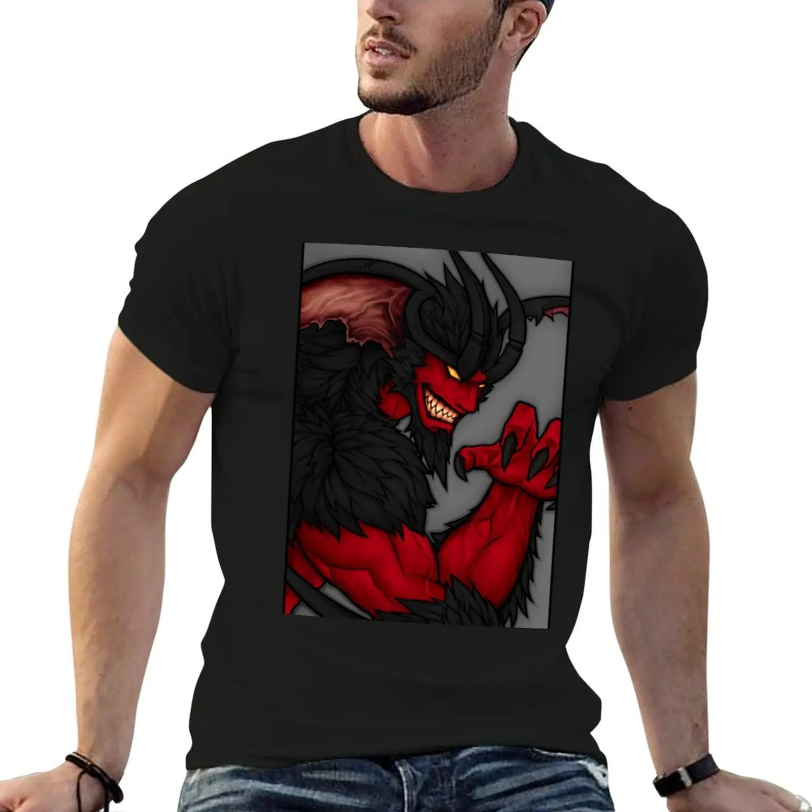 AMON T-Shirt t shirt man designer funny t shirts cotton T-Shirt