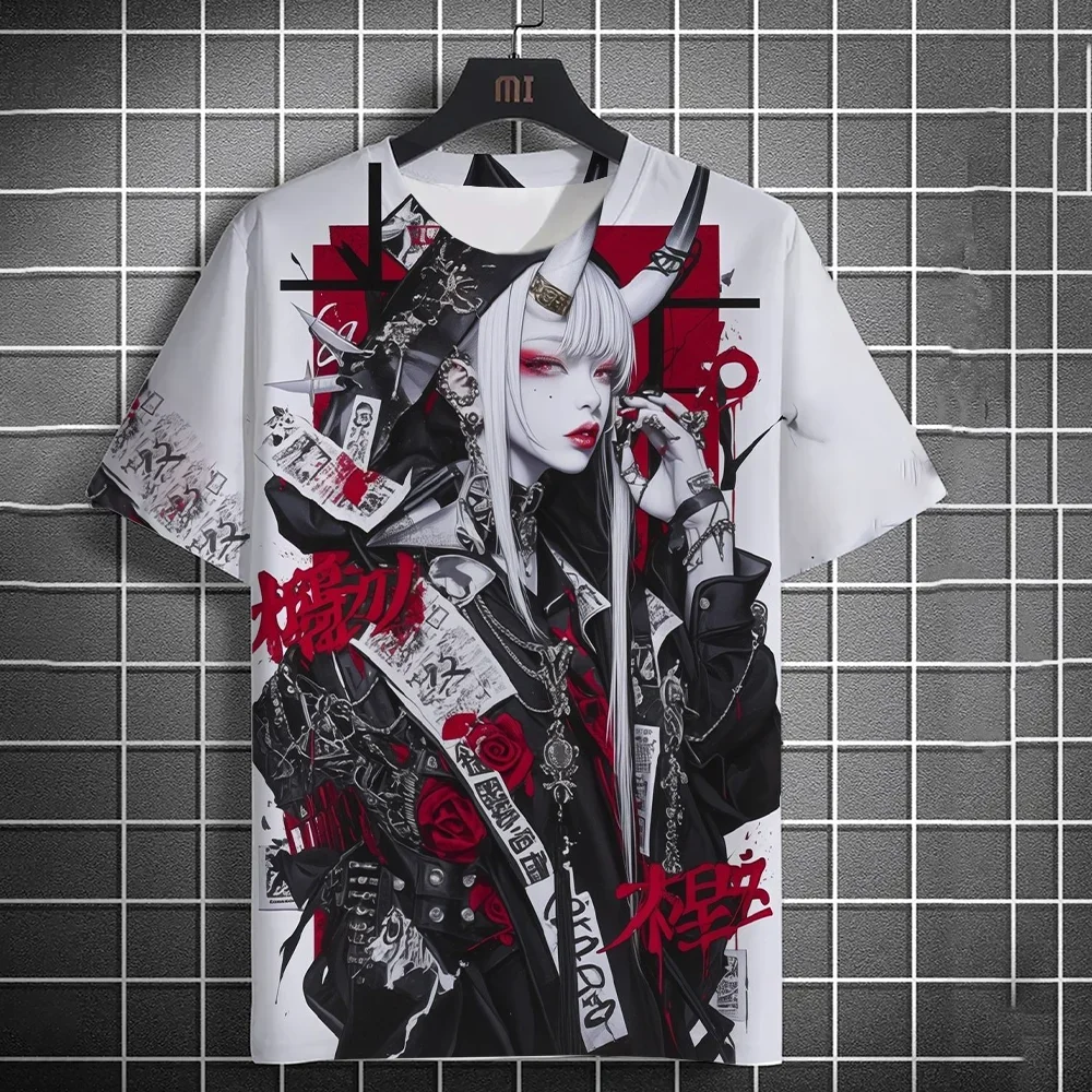 جديد الصيف Hot البيع ثلاثية الأبعاد الرجال التدرج تي شيرت Harajuku مصمم عادية كم قصير بلايز تي شيرت المتضخم ملابس للرجال