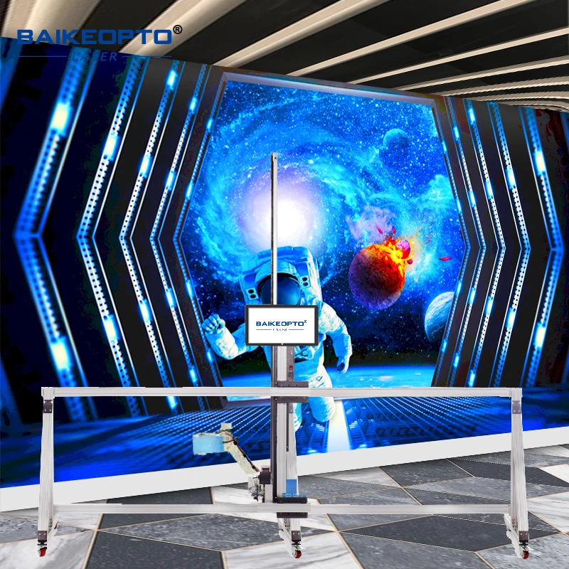 BK-UV64T AI-Powered 2-in-1 UV Printer for Walls & Floors | Print on Tile/Ceramic/Wood