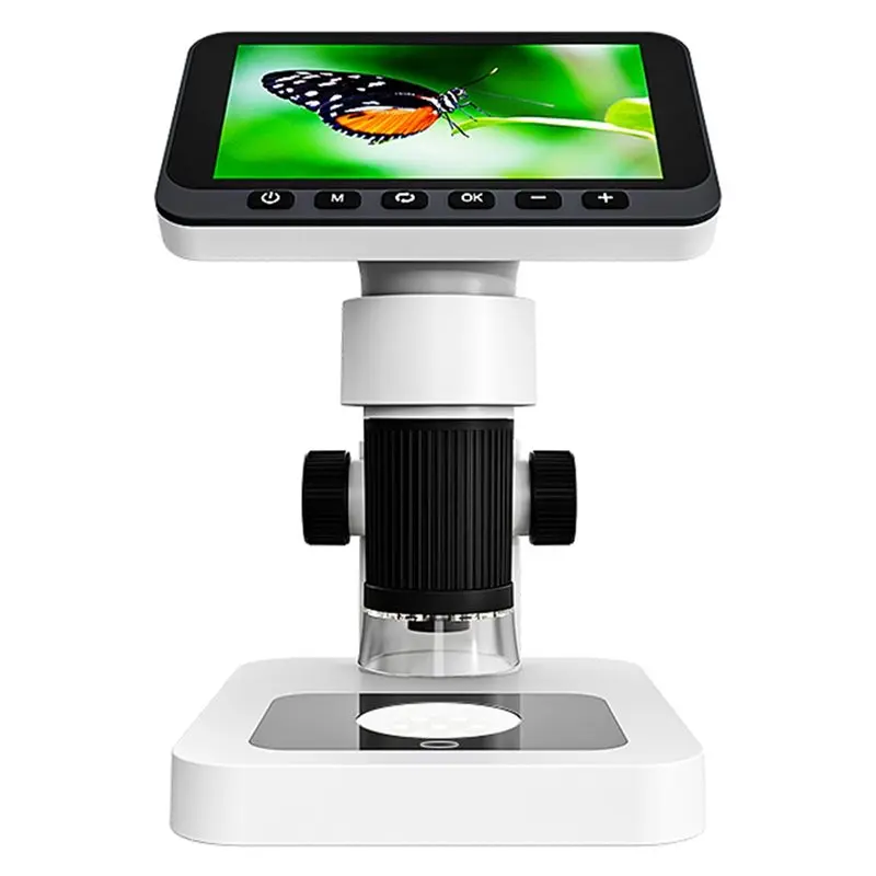 

Детский электронный микроскоп, микроскоп высокой четкости с увеличительным стеклом для младших школьников