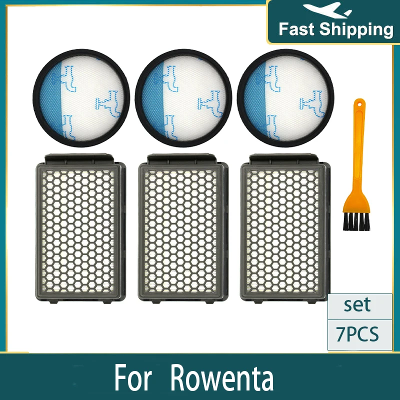 فلتر بديل لـ Rowenta RO3715 / 3759 / 3798 / 3799 / 3718 / 2957 Samurai SG3751WA كنزات كهربائية مدمجة