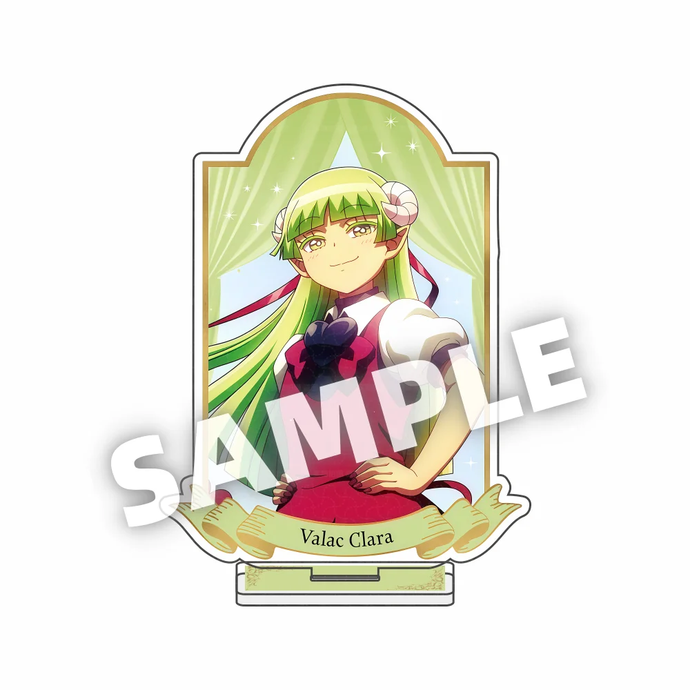 Anime Welcome To Demon-School Iruma-kun Keychain Figure Suzuki Iruma Valac Clara Acrylic Keyring Car Bag Decoration fans gifts