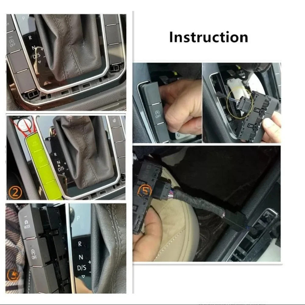 

Start Stop For Eliminator Bypass Switch Compatible with For Polo Mk6 (2018-2023) Front Placement Direct Fit Kit