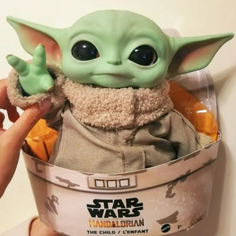 【在庫あり】新品-28cm-スター・ウォーズ-マンダロリアン-マスター・ベイビー・ヨーダ-アクションフィギュア-かわいいおもちゃ-デコレーション-キャラクター-コレクターズアイテム-ギフト