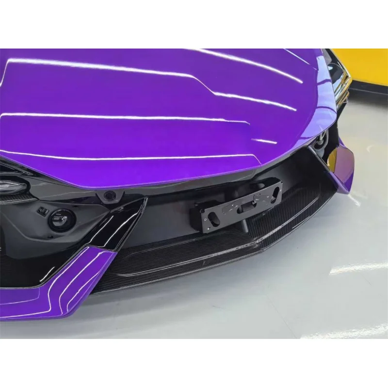 

For Lamborghini Revuelto High Quality OEM Style Dry Carbon Fiber Front Bumper Lip