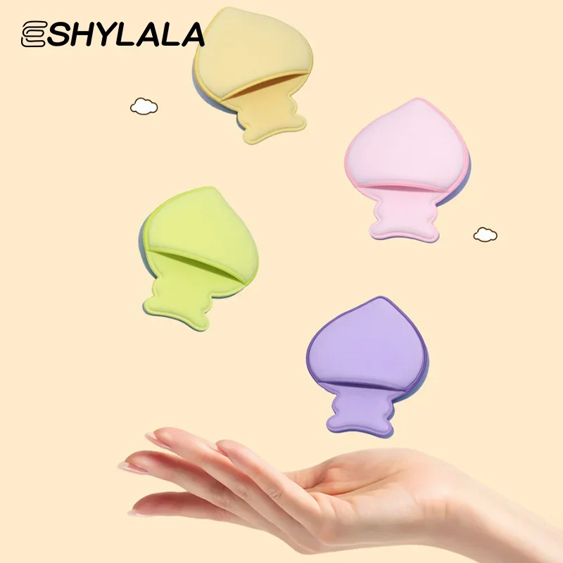 1 szt. Mini Puder do Podkładu w Kształcie Palca Mała Poduszka Powietrzna Gąbka do Pudru Korektor do Twarzy Krem BB Aplikator do Makijażu Narzędzia Kosmetyczne