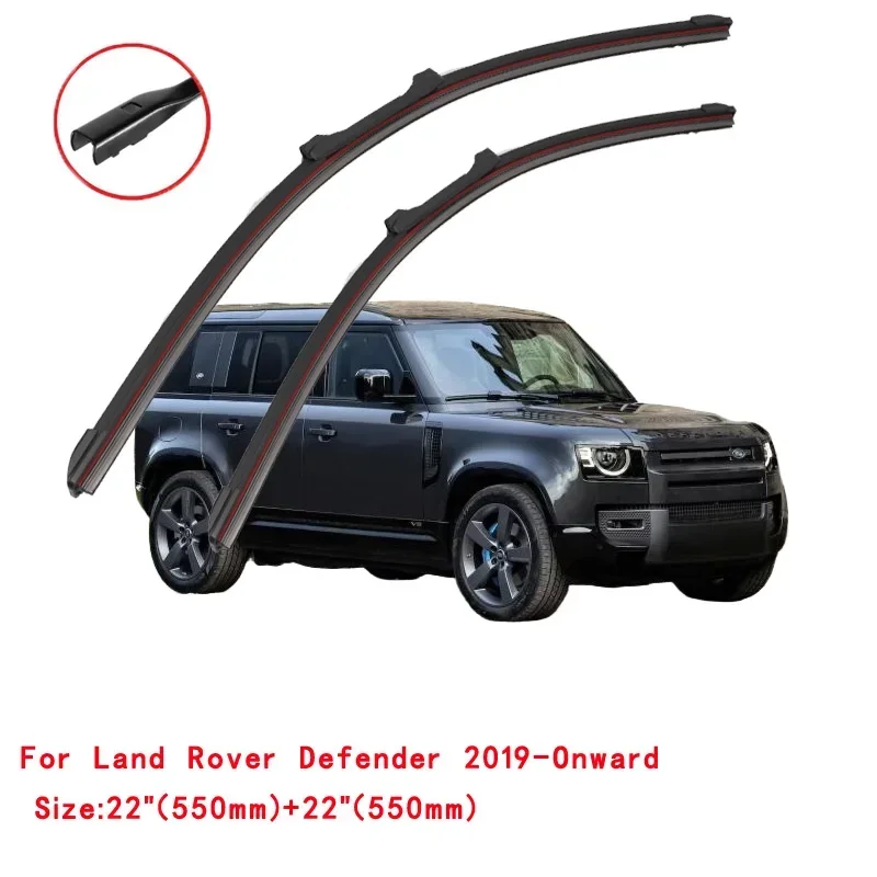 For LANCIA LAND ROVER Defender L316 L663 1990 2000 2023 Windscreen Windshield Brushes Accessories Washer Car Front Wiper Blade