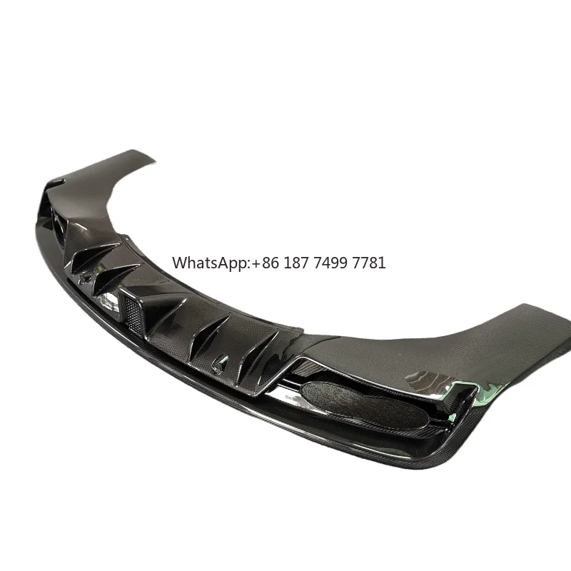 

Used for 2015-2017 . GT ST Style Carbon Fiber Front Lip Side Step Rear Diffuser Fan Blades for Continental GTC Body Kit