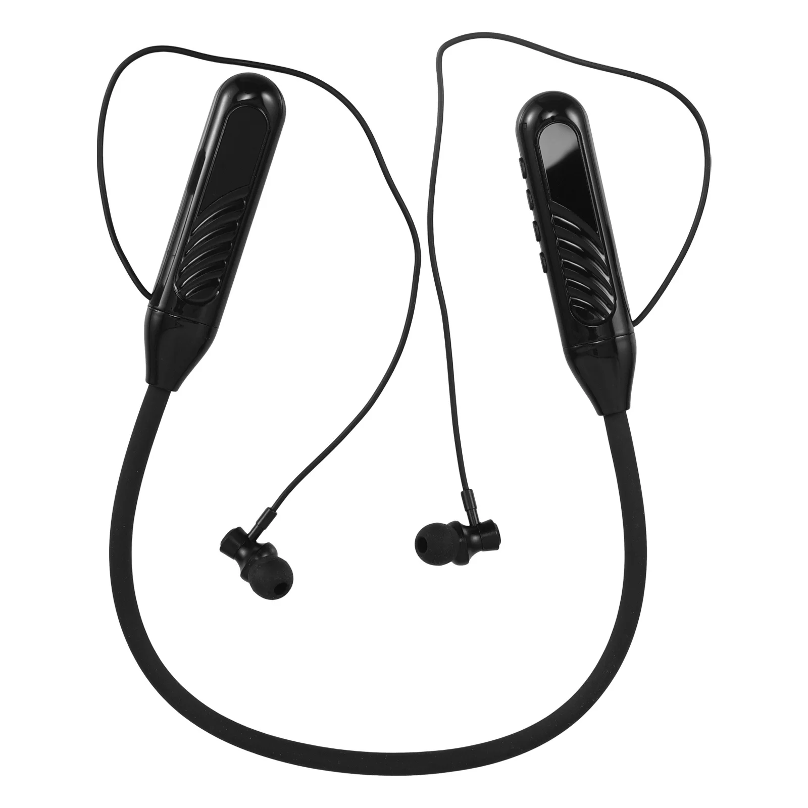 

Wireless Earphones Sports Neckband Card Slot Digital Display Long Life Durable Sound Headphones for Gaming