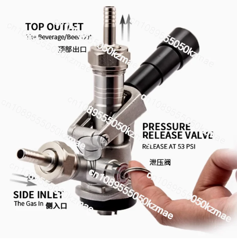 

M Type Beer Coupler, Beer Keg Parts, Standard M Shape Keg Dispenser, Connector