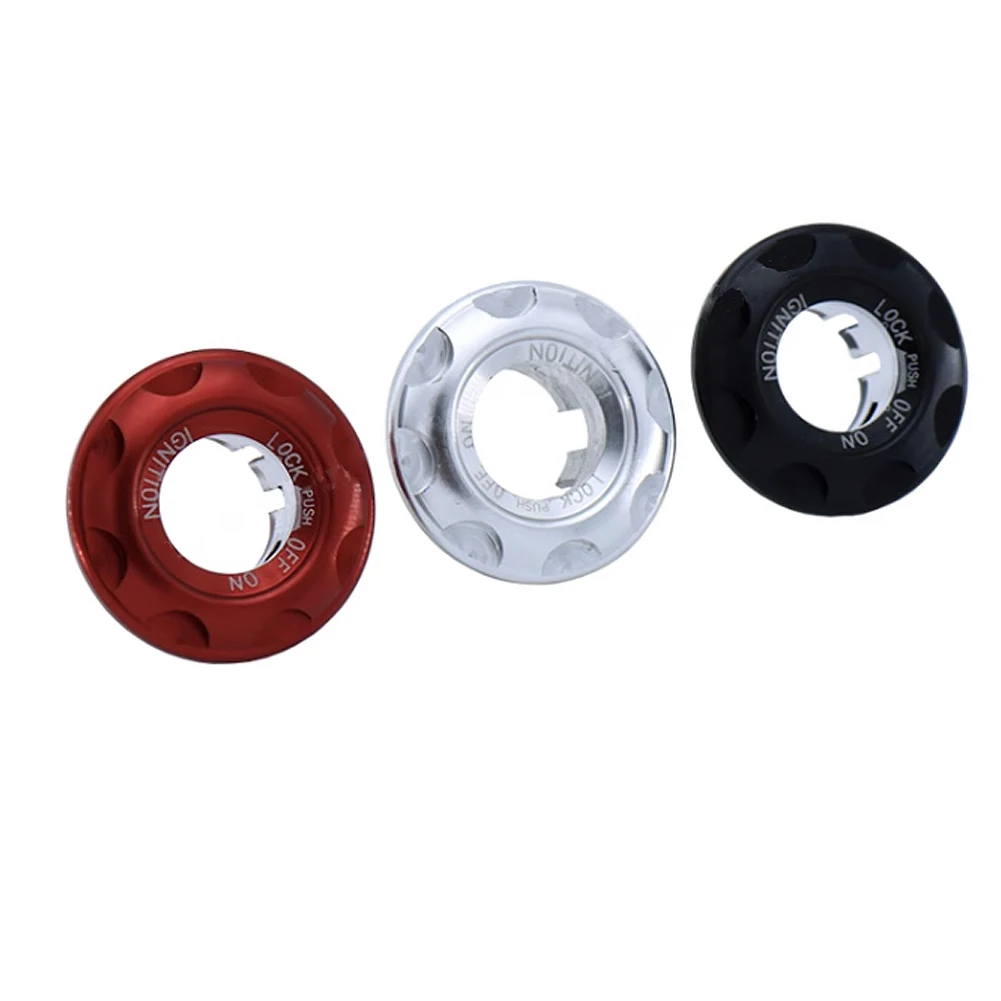 Motorcycle 2020 Electric Door Lock Ring Decorative Cover Fit Italjet Dragster 200 / 250i / 125 / 400