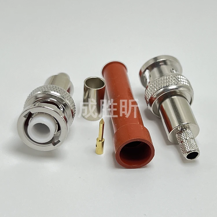 MHV 3000V-J-3 cabezal de alto voltaje, BNC-J-3, enchufe de alto voltaje, crimpado de Q93000V-J-3, 3 cabezales de Cable