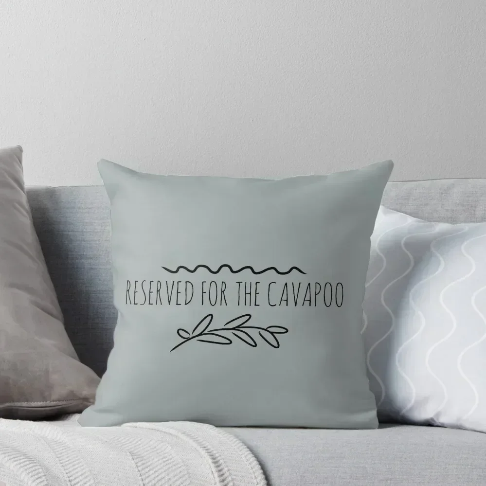 

Reserved for the cavapoo Throw Pillow Christmas s Covers christmas decorations for home 2025 Sitting Cushion pillow
