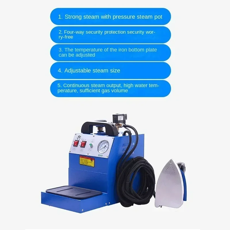 Upgrade High-power Iron Hanging Bottle Steam Electric Iron Industrial Pressure Electric Heating Boiler Iron Curtain