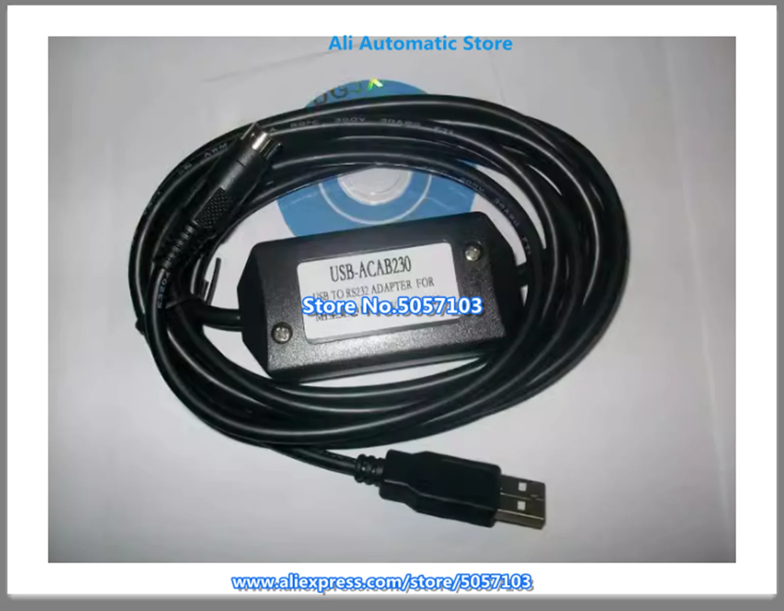 

Кабель для программирования ПЛК Lsolated DELTA USB-ACAB230+ Кабель для загрузки