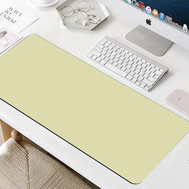 VIKAMA Big Size Mouse Pad Reinforced Stitched Edges for Laptop Desktop Minimalist Modern Workspace