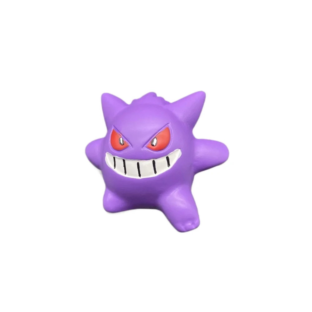 Pokémon Anime Action Figure Gengar Gastly Misdreavus Haunter Duskull Ghost Car Interior Air Outlet Decoration Kawai Car Ornament view 6