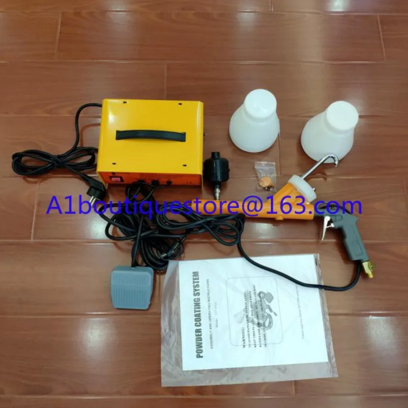 

Easy-to-operate metal sprayer painting equipment 100% QA powder coating gun with plastic bottle