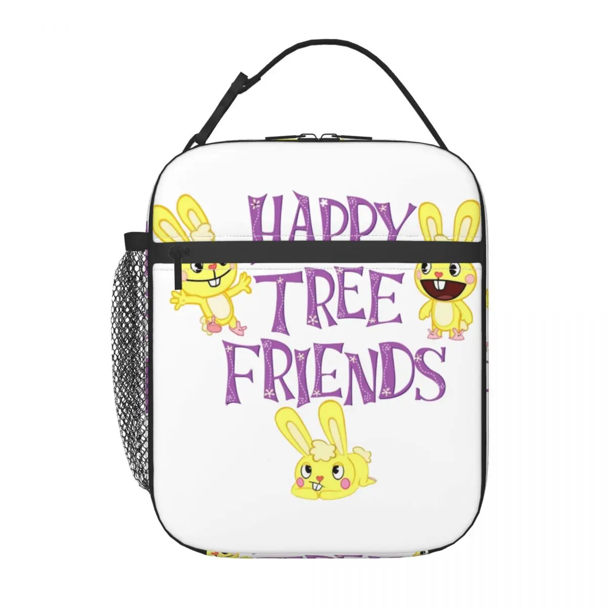 Happy Tree Friends Giggles Insulated Lunch Bag Food Bag Portable Cooler Thermal Lunch Boxes For Work