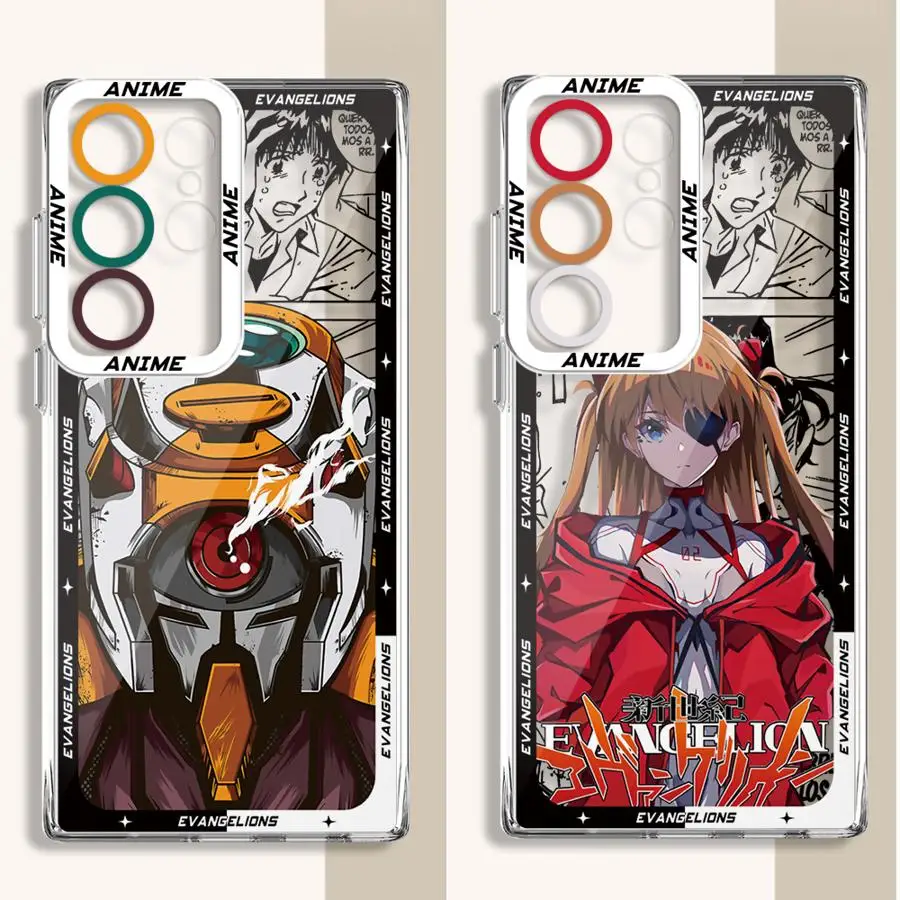 G-Genesis E-Evangelions Case for Samsung Galaxy S24 Ultra S20 FE S21 S22 S23 Ultra 5G S10 Plus Note 20 Ultra 10 Plus S23 FE Soft