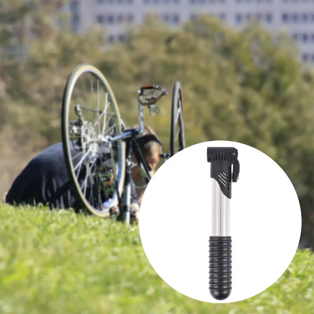 Portable Bicycle Pump Onvenient Mini Pump Inflator Bike Mountain Cycling Air Hand Pump Inflator Basketball Inflator Footbal V7K7