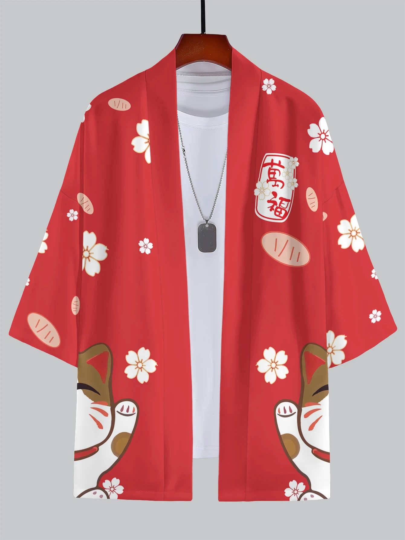 حزمة كيمونو ثلاثية الأبعاد صيفية جديدة للرجال لعام 2025 - أنماط كوي آند لاكي كات #6