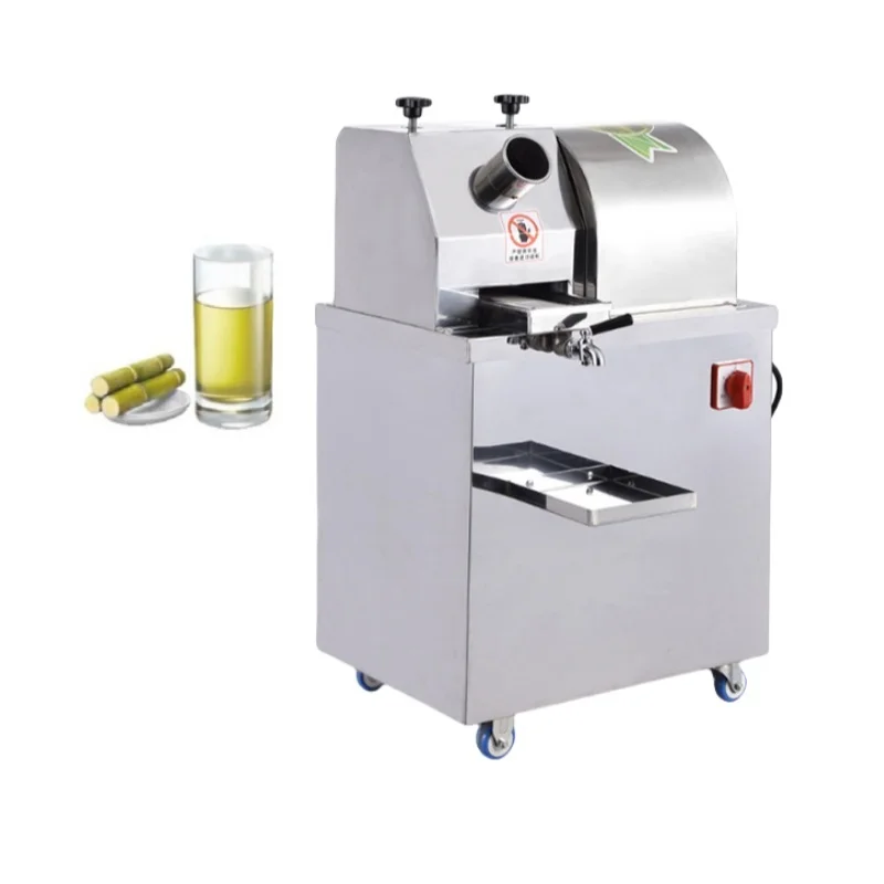 Squeezing Extracting Extractor Making Machine Sugarcane Juicer Machine Vertical Design for Restaurants Shop Sugar Cane Juicer