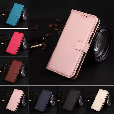 Leather Case For Samsung Galaxy S23 FE S22 S21 S20 Plus Ultra S10 Lite S9 S8 Plus s7 s6 edge Funda Flip Wallet Protect Cover