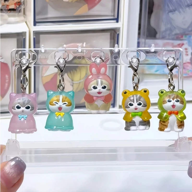 

Оригинальный плащ Mofusand Shark Cat, дизайнерская серия, слепая коробка, Kawaii, мини-фигурка, брелок, подвеска на рюкзак, подарки-сюрпризы