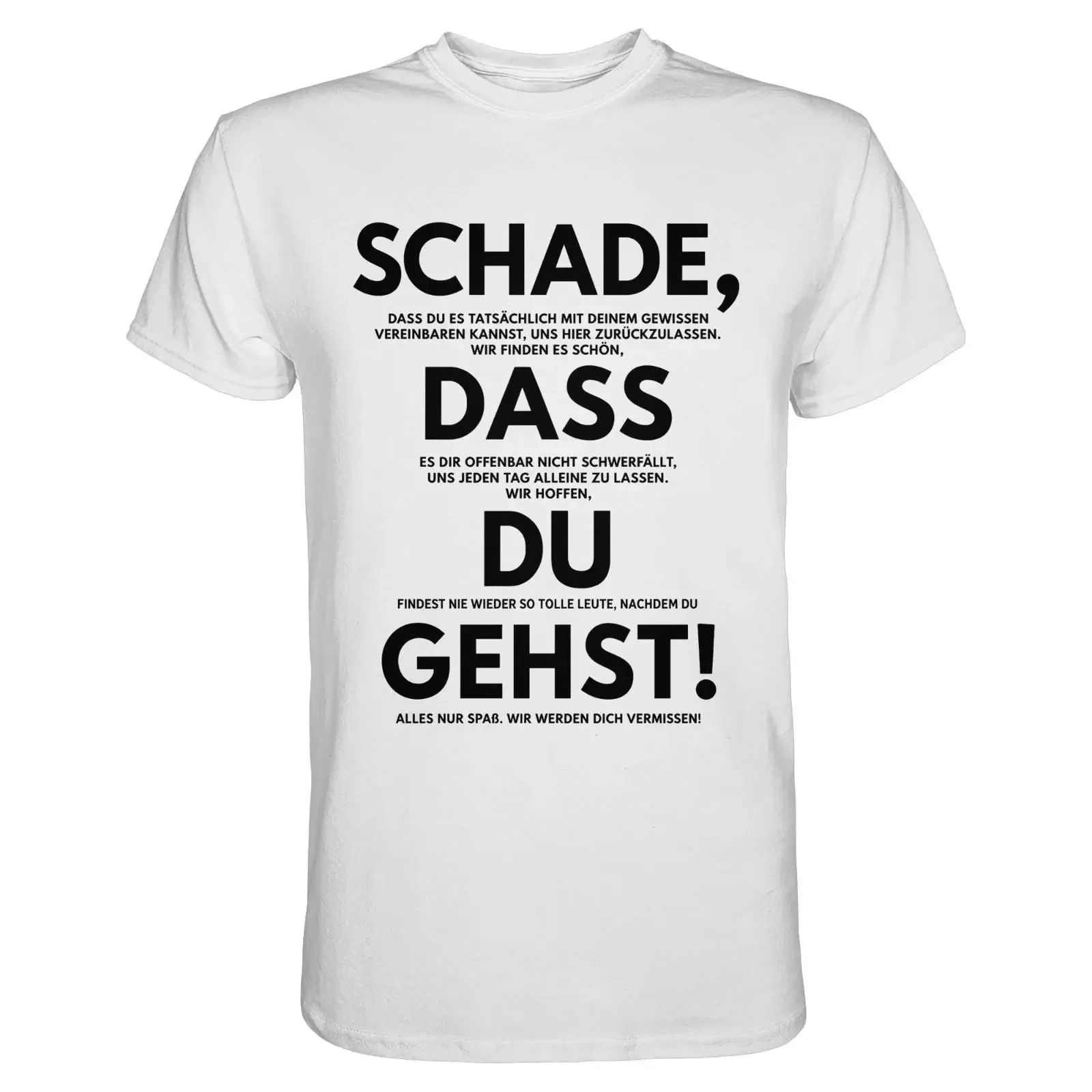 Abschieds-T-Shirt für einen Kollegen, lustiges Sprichwort, Geschenk, Jobwechsel, Arbeitsteam, Vintage, gewaschen, weich, vielseitig, atmungsaktiv