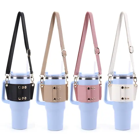6 best sales leather bottle holder - №5
