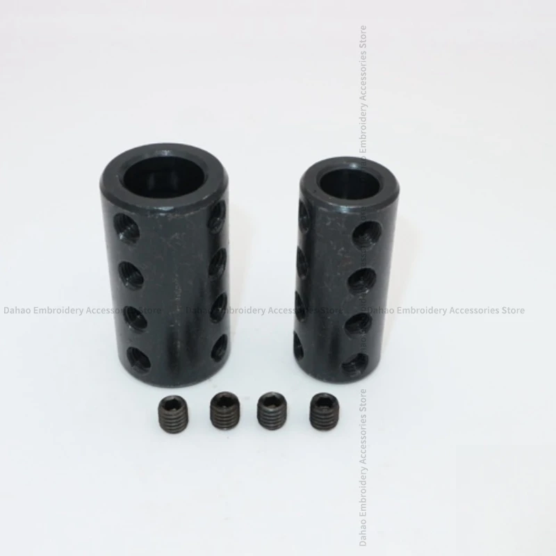 1pcs Shaft Connecting Sleeve Shaft Connecting Coupling 6cm Length for Tajima Barudan Swf Feiya Zsk Happy Domestic Embroidery