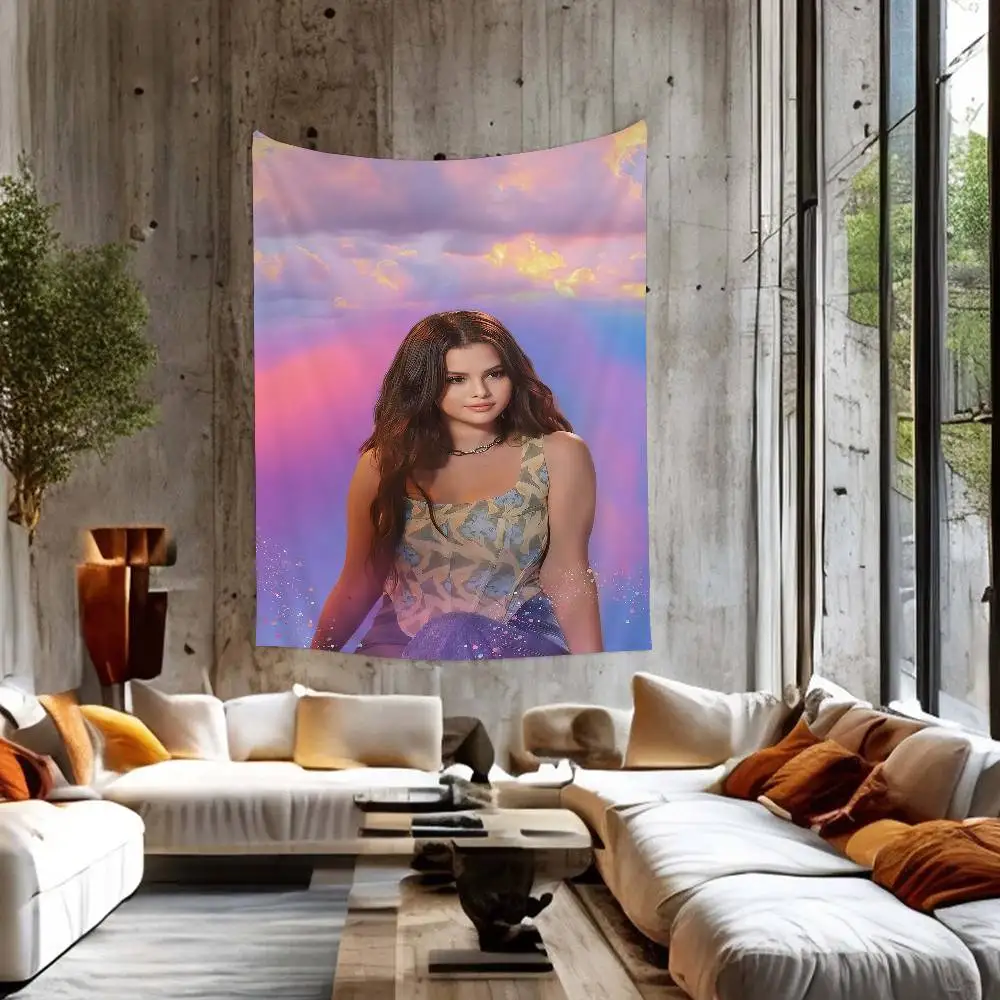 1 قطعة سيلينا غوميز نسيج الفن الطباعة رخيصة الهبي الجدار الشنق البوهيمي جدار المفروشات ماندالا ديكور فني للمنزل