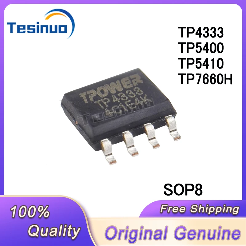 10/PCS New Original TP7660H TP4333 TP5400 TP5410 SOP8 Mobile power supply chip In Stock