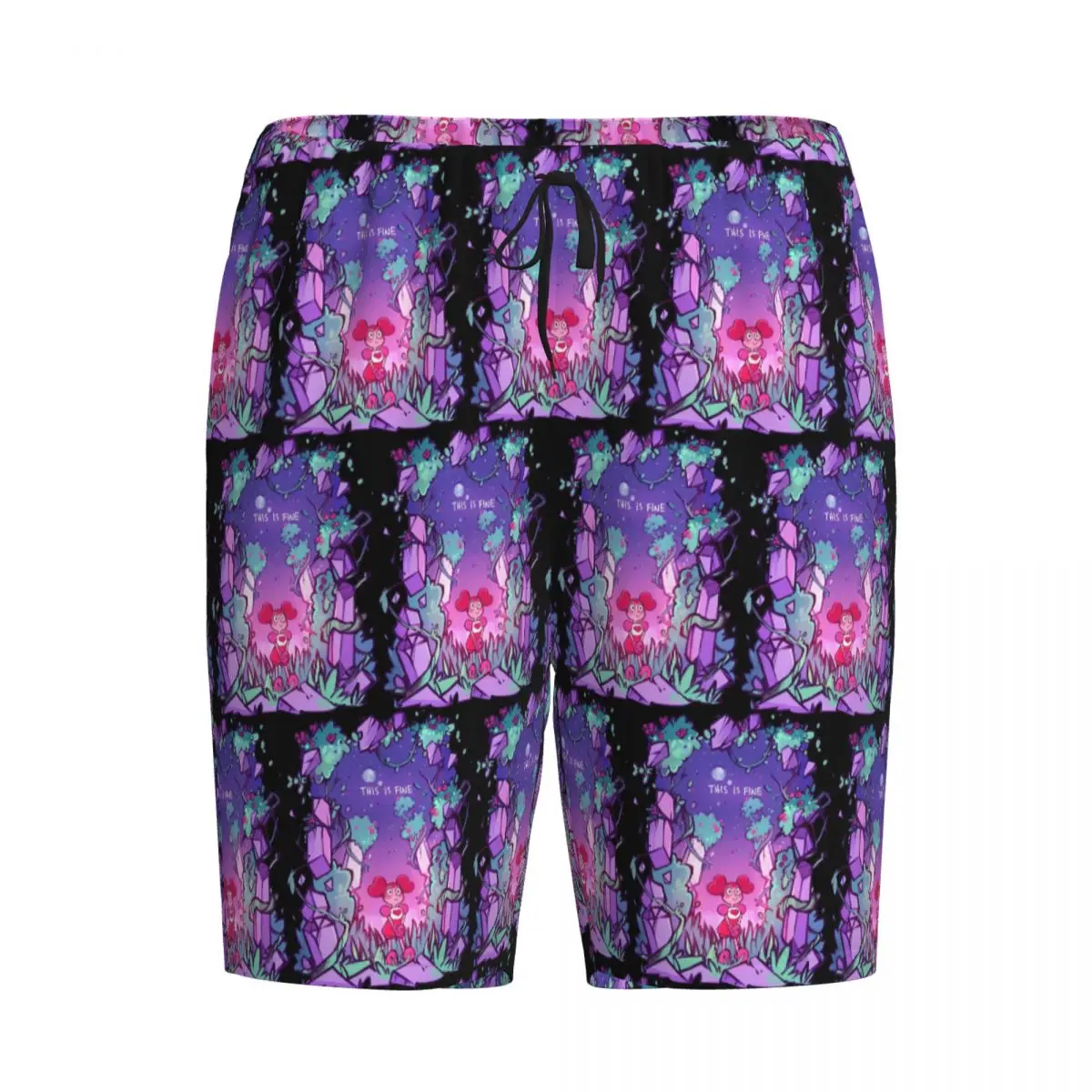 

Custom This Is Fine Steven Universe Shorts Sleeping Pants Men Pajama Pants Lounge Sleep Sleepwear Bottoms
