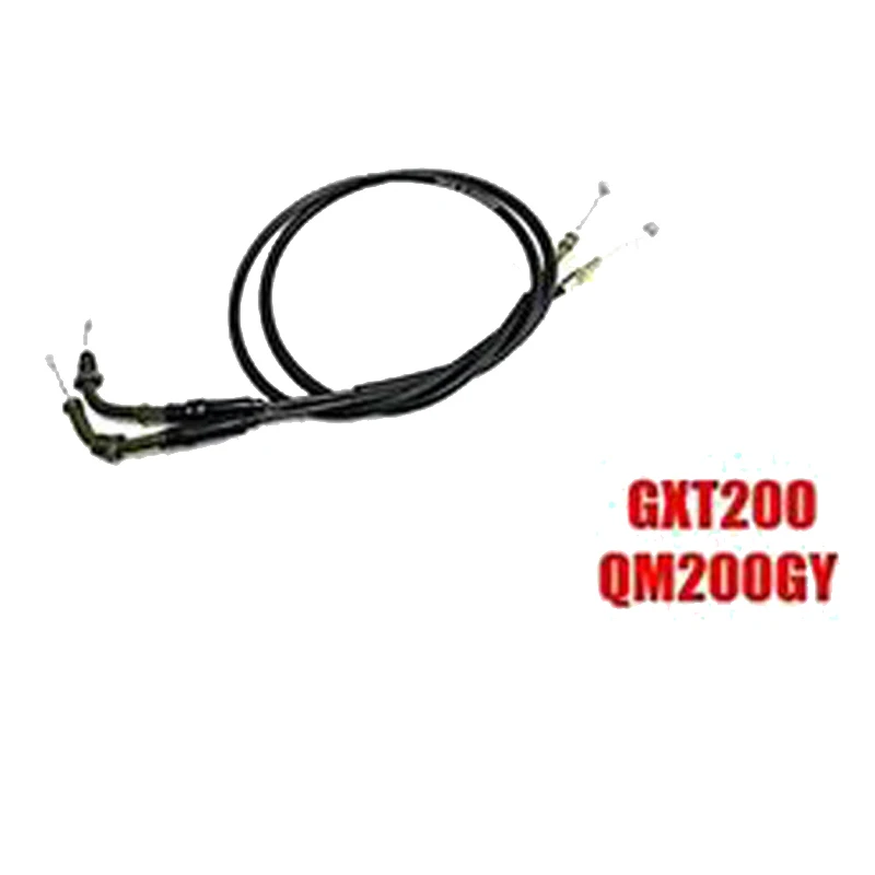 Motorcycle Control Cables Choke/Throttle/Clutch/Speedometer Cable Wire for Suzuki Qingqi QM200GY GXT200 GS200 200cc Dirtbike